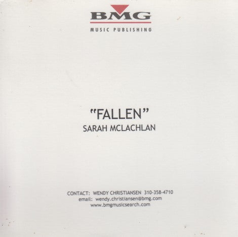 Sarah Mclachlan: Fallen 1-Track Promo