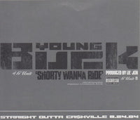 Young Buck: Shorty Wanna Ride 3-Track Promo w/ Back Artwork