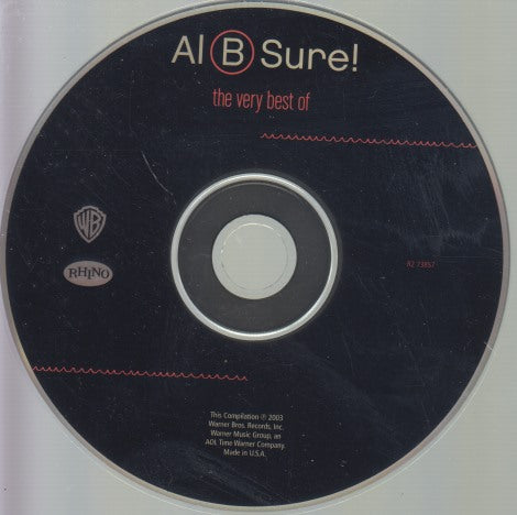 Al B. Sure!: The Very Best Of w/ Back Artwork