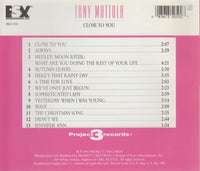 Tony Mottola: Close To You w/ Back Artwork