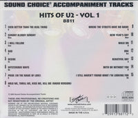 Sound Choice Karaoke Spotlight Series: Hits Of U2 Vol. 1
