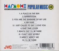JVC CD+G Karaoke: Popular Music 42