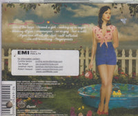 Katy Perry: One Of The Boys Promo Stamped w/ Licensing Sticker