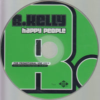 R. Kelly: Happy People 3-Track Promo w/ Back Artwork