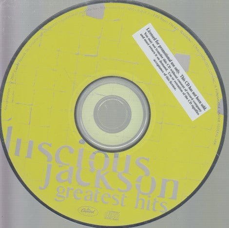Luscious Jackson: Greatest Hits Promo Stamped