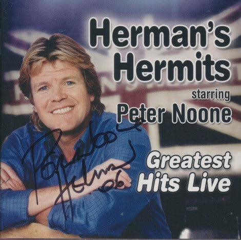 Herman's Hermits Starring Peter Noone: Greatest Hits Live Signed