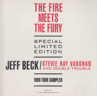 Jeff Beck / Stevie Ray Vaughan And Double Trouble: The Fire Meets The Fury: 1989 Tour Sampler 16-Track Special Limited Promo