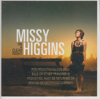 Missy Higgins: On A Clear Night Promo Stamped