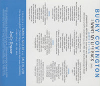 Bucky Covington: I Want My Life Back 1-Track Promo w/ Back Artwork