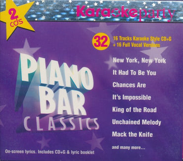Karaoke Party: Piano Bar Classics 2-Disc Set