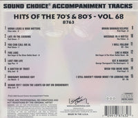 Sound Choice Karaoke Spotlight Series: Pop/Rock Hits Of The 70's & 80's Vol. 68