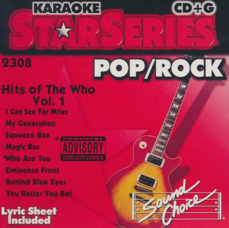 Sound Choice Karaoke StarSeries: Hits Of The Who Vol. 1