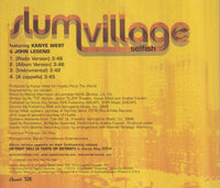 Slum Village: Selfish 4-Track Promo