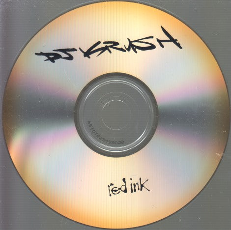 DJ Krush: Kakusei 17-Track Promo w/ Back Artwork