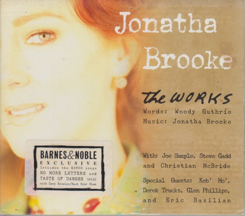Jonatha Brooke: The Works Barnes & Noble Exclusive w/ Hype Sticker