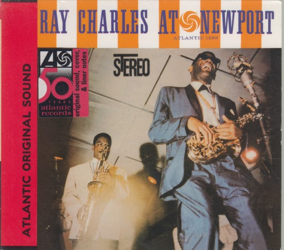 Ray Charles: At Newport w/ Hype Sticker