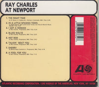 Ray Charles: At Newport w/ Hype Sticker