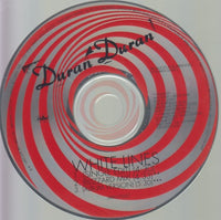 Duran Duran: White Lines 3-Track Promo w/ No Artwork