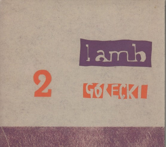 Lamb: Gorecki CD 2 4-Track Maxi-Single