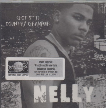 Nelly: Hot S**t Country Grammar 5-Track Promo w/ Licensing Sticker
