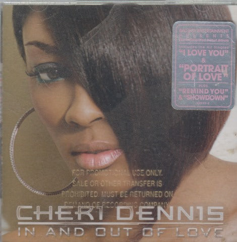 Cheri Dennis: In And Out Of Love Promo Stamped w/ Hype Sticker