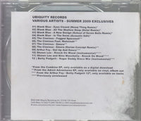Ubiquity Exclusives: Summer 2009 12-Track Promo w/ Licensing Sticker