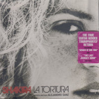 Shakira: La Tortura 2-Track Promo w/ Hype Sticker & Damaged Case