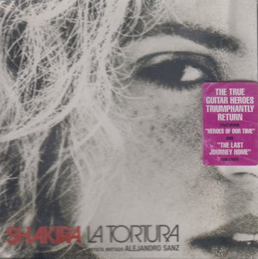 Shakira: La Tortura 2-Track Promo w/ Hype Sticker & Damaged Case