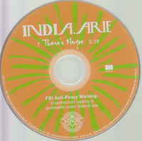 India.Arie: There's Hope 1-Track Promo w/ Back Artwork