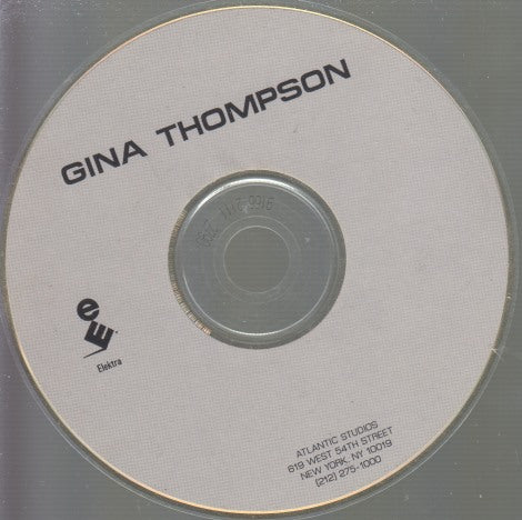 Gina Thompson: If You Only Knew 14-Track Promo w/ No Artwork