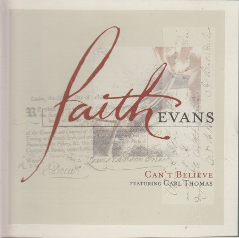 Faith Evans: Can't Believe 4-Track Promo