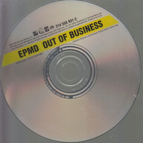 EPMD: Out Of Business Clean Version w/ No Artwork