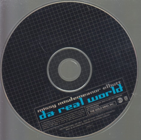 Missy Misdemeanor Elliott: Da Real World 17-Track Promo w/ No Artwork