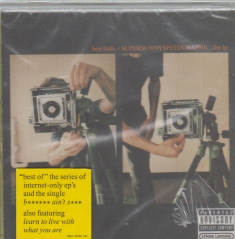 Ben Folds: Supersunnyspeedgraphic, The LP w/ Hype Sticker & Cracked Case