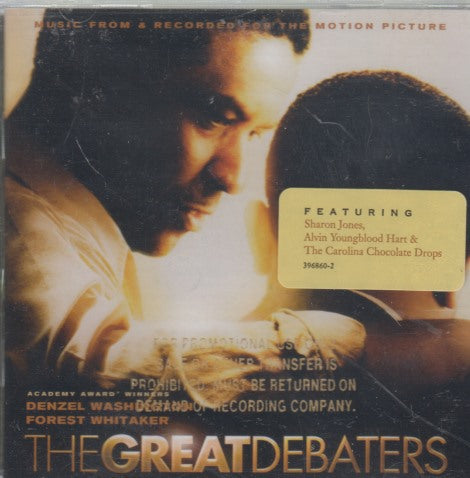 The Great Debaters: Music From & Recorded For The Motion Picture Promo Stamped w/ Hype Sticker