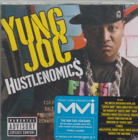 Yung Joc: Hustlenomics 2-Disc Set Promo Stamped w/ Hype Sticker