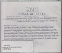 M2M: Shades Of Purple 13-Track Promo w/ Back Artwork