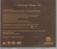 Brian Littrell: Welcome Home 1-Track Promo w/ Hype Sticker