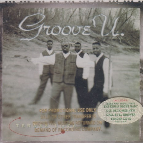 Groove U.: Tender Love Promo Stamped w/ Hype Sticker
