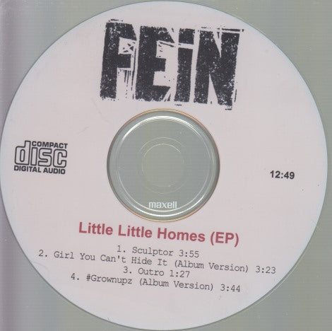 FEiN: Little Little Homes EP 4-Track Promo