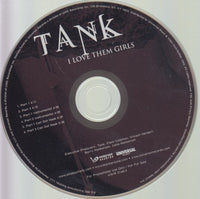 Tank: I Love Them Girls 6-Track Promo w/ Back Artwork