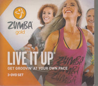 Zumba Gold: Live It Up 3-Disc Set