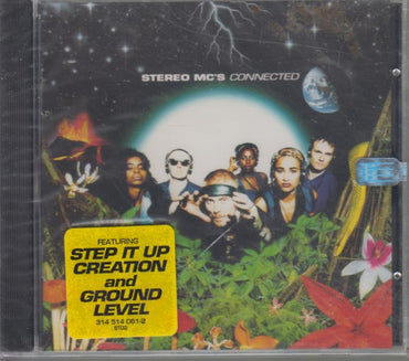 Stereo MC's: Connected w/ Hype Sticker & Cracked Case