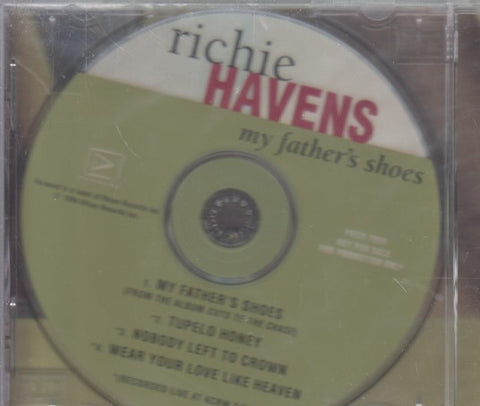 Richie Havens: My Father's Shoes 4-Track Promo w/ Cracked Case