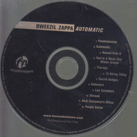 Dweezil Zappa: Automatic 12-Track Promo w/ Back Artwork