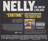 Nelly: Errtime 3-Track Promo w/ Back Artwork