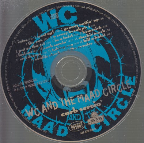 WC And The Maad Circle: Curb Servin' w/ No Artwork