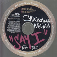 Christina Milian Feat. Young Jeezy: Say I 4-Track Promo w/ Front Artwork
