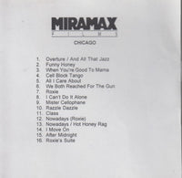 Chicago: Music From The Miramax Motion Picture 16-Track Promo w/ Front Artwork