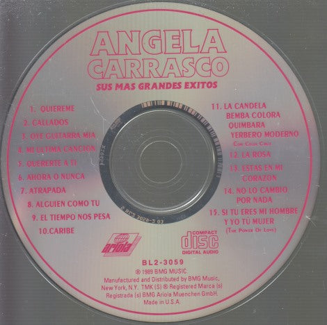 Angela Carrasco: Sus Mas Grandes Exitos w/ No Artwork